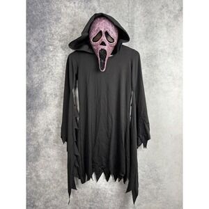 Spirit Halloween Costume Youth Kids Girls Bling Ghost Face Costume Size Large